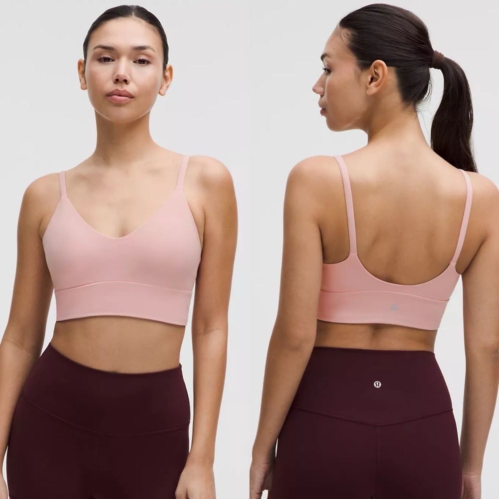 NWT Lululemon Set Varsity Pleated Skirt and Scoop Neck Bra Pink Haze - Picture 4 of 16